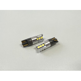 T10 3030 6SMD 9x23 2.4w Белый 12v (2шт) (sd-210) Габариты свет. россыпь