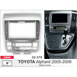 Carav 22-379: 9" TOYOTA Alphard 2005-2008