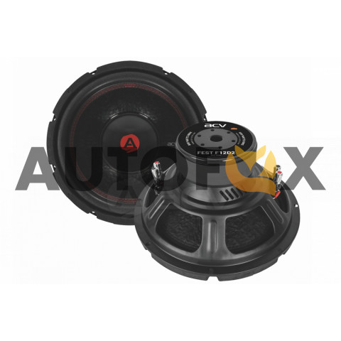 ACV FEST F12D2 RMS/пиковая: 350/1000 Вт 2×2Ω Ом