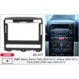 Carav 22-377: 9" FIAT Albea, Siena, Palio 2004-2012; Perla 2006-2008; Idea 2005